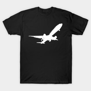 Aircraft boeing Airbus departing T-Shirt
